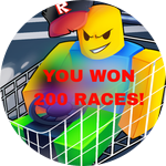 You Won 200 Races!