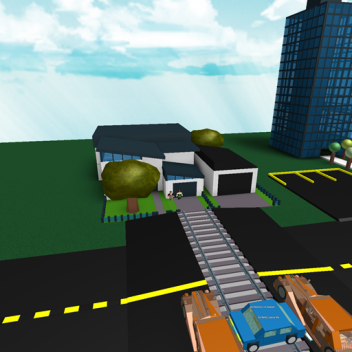 Drive A Car And Put It On The Train Tracks