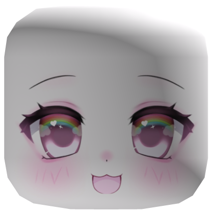 ♡ (FREE) Chibi Dolly Kawaii Unicorn Facemask Happy