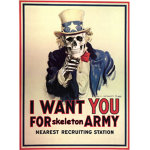 The skeleton raiders