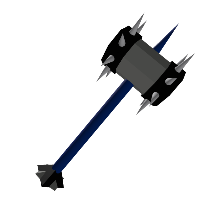 Classic Old Script War Hammer [UP] [BLUE SPIKE]