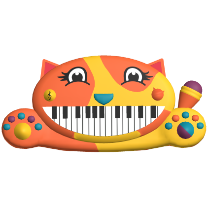 jeffy sml Meowsic Cat piano Interactive (front)