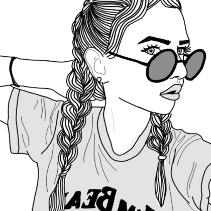Girl ♡ Roblox decal