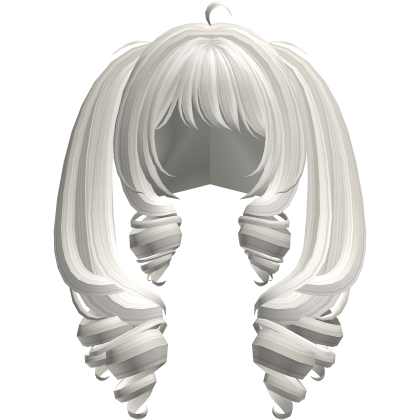 ʚ kawaii harajuku gyaru drill pigtails ash blonde