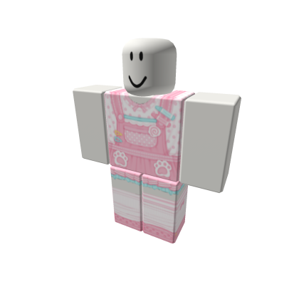 ♡ kawaii harajuku pastel pink polkadot overalls thumbnail