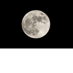 Moon in Space