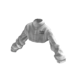 MJ - White Crop Top Jacket