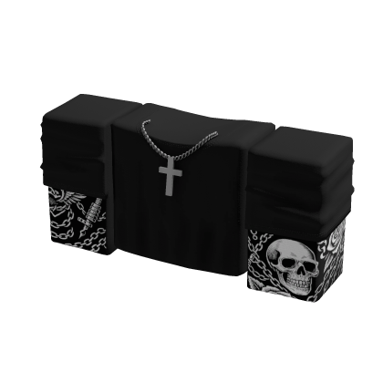 Blocky Emo Shirt w Chains