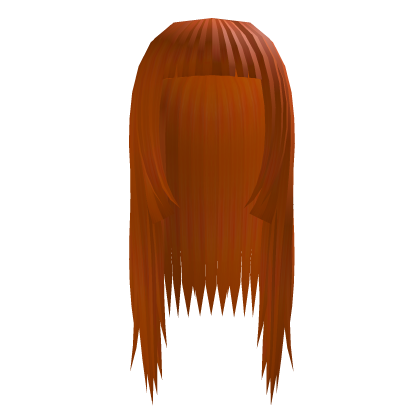 Long Gothic Vamp Hair ginger