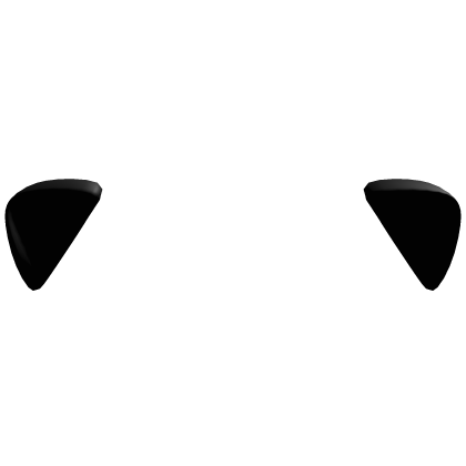 ҂ black cat ears