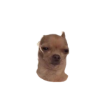 perro de origami