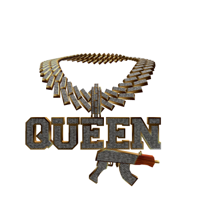 3.0 girl Queen chain gold w draco iced out cuban thumbnail