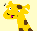 Fat giraffe