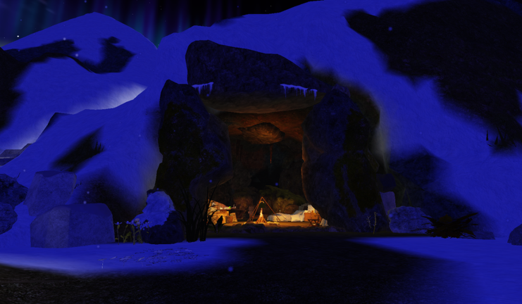 Cozy Snowy Cave screenshot 1
