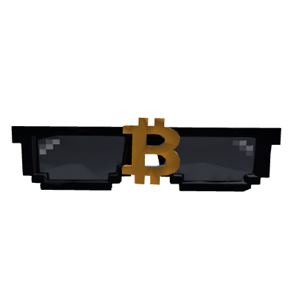 BTC Glasses Roblox item