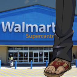 escape leonas toes in a walmart!