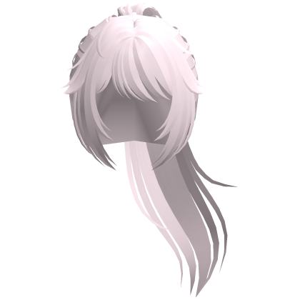 cute anime ayano yandere ponytail in pink