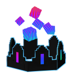 ⏳ RAINBOW ANIMATED EFFECT Neon 8-Bit Crown