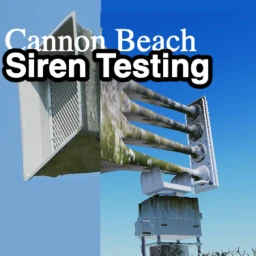 Cannon Beach, Oregon Siren testing icon