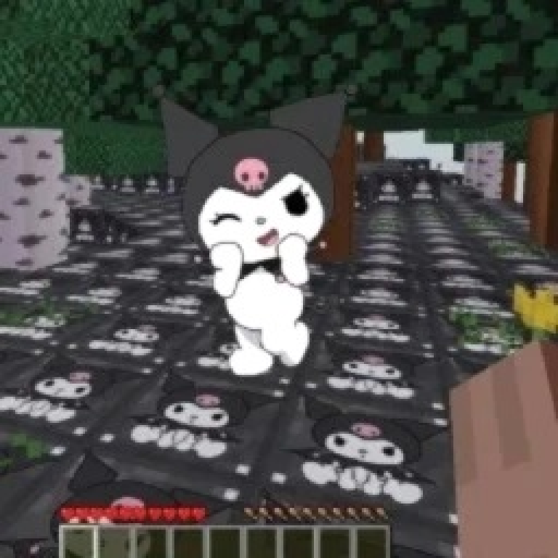 ⛏️ModdedCraft🎀 (KUROMI LUCKY BLOCKS) official Roblox game thumbnail