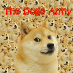 The doge army...