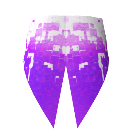 👾 Purple & White Glitch tailcoat [2.0]