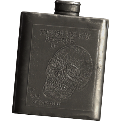 Damaged Grunge Water Flask