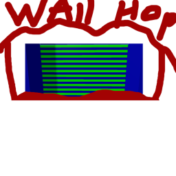 Very long wall hop