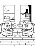 tea party ghosts