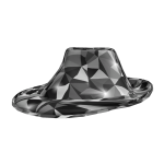 Silver Mattrix Fedora