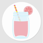 Iced pink Lemonade