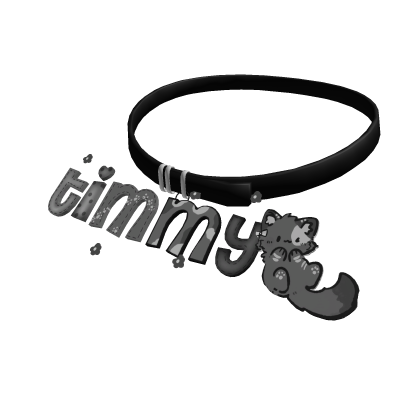 cute kitty timmy choker Roblox item