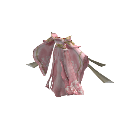 Ancient Chinese Immortal Style Hanfu Gown-Pink thumbnail