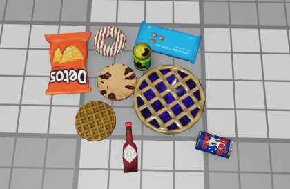 Food Pack (meshes) preview 4