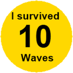 10 Waves survived