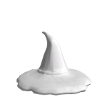 Cursed Wizard's Hat (Silver)