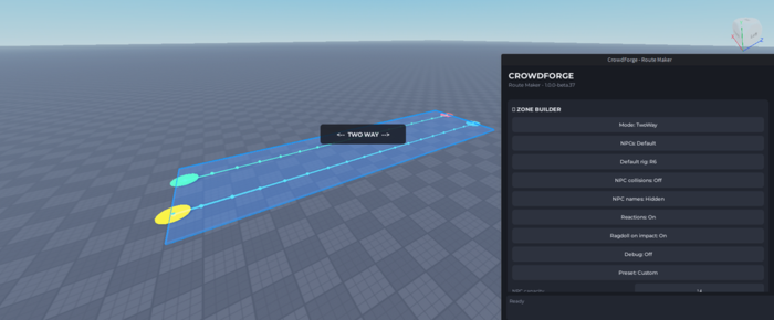 CrowdForge - NPC System preview 3