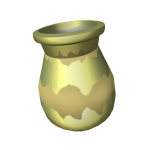 Pottery Hat (Gold, for people that suck)