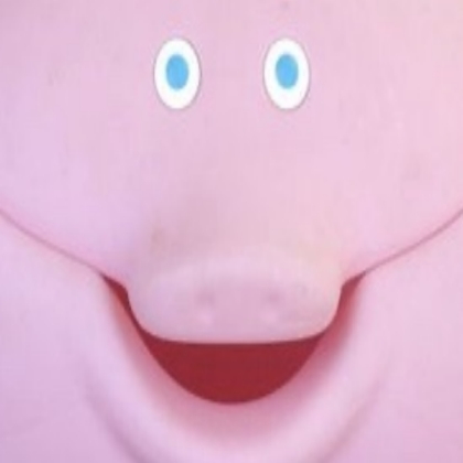 Scary pig face Roblox decal