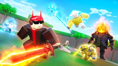 Elemental Powers Tycoon Roblox experience thumbnail for its new-server UGC event