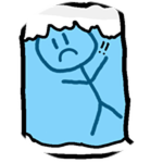 Frozen Stickman