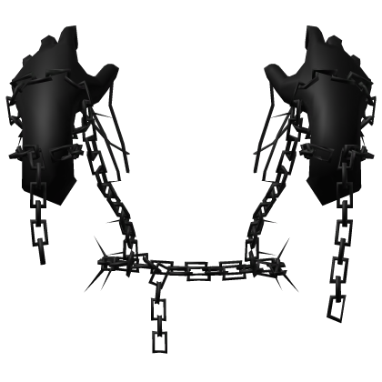 Creepy Puppeteer's Chained Strings Black Back Roblox item
