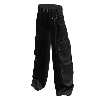 Black Cargo Pants