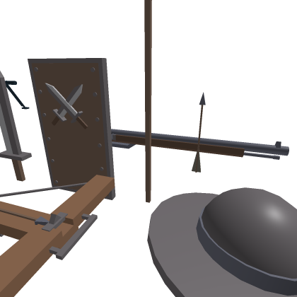 Low Poly Weapons & Gear Models (Modern & Medieval)
