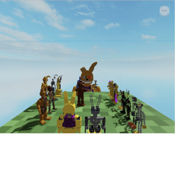 Freddy Fazbear VS. Spring Bonnie Army