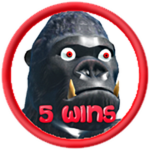 5 Gorilla Wins
