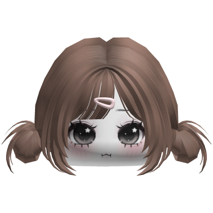 Cute Girl Pigtail Hair Roblox item