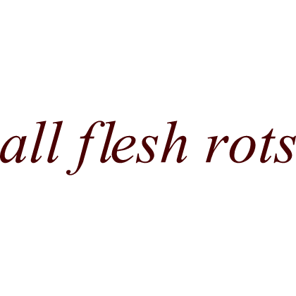 all flesh rots | goth emo vkei moe