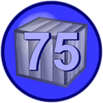 Silver crate 75