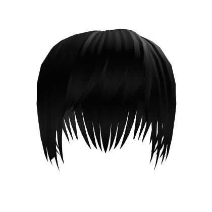 ♡ . vkei scene cute hair black boy Roblox item
